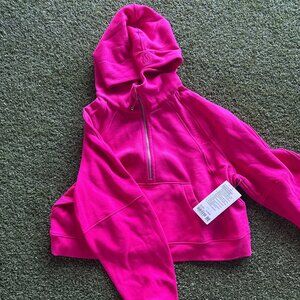 Scuba Oversized Half-Zip Hoodie - Passionate